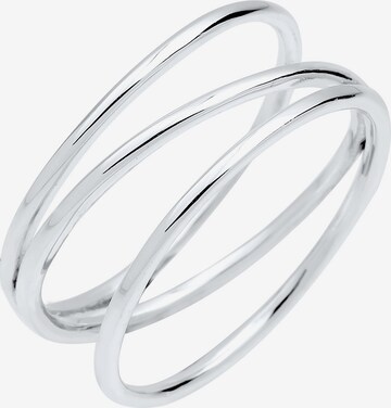 ELLI Ring in Silver: front