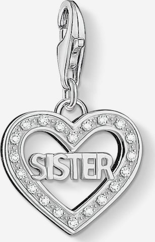 Thomas Sabo Pendant 'Sister' in Silver: front
