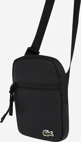 Sac à bandoulière LACOSTE en noir