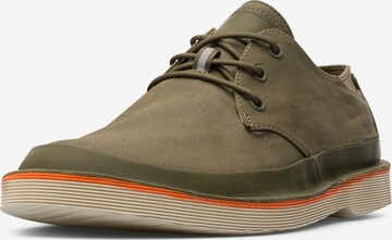 CAMPER Lace-Up Shoes in Green: front