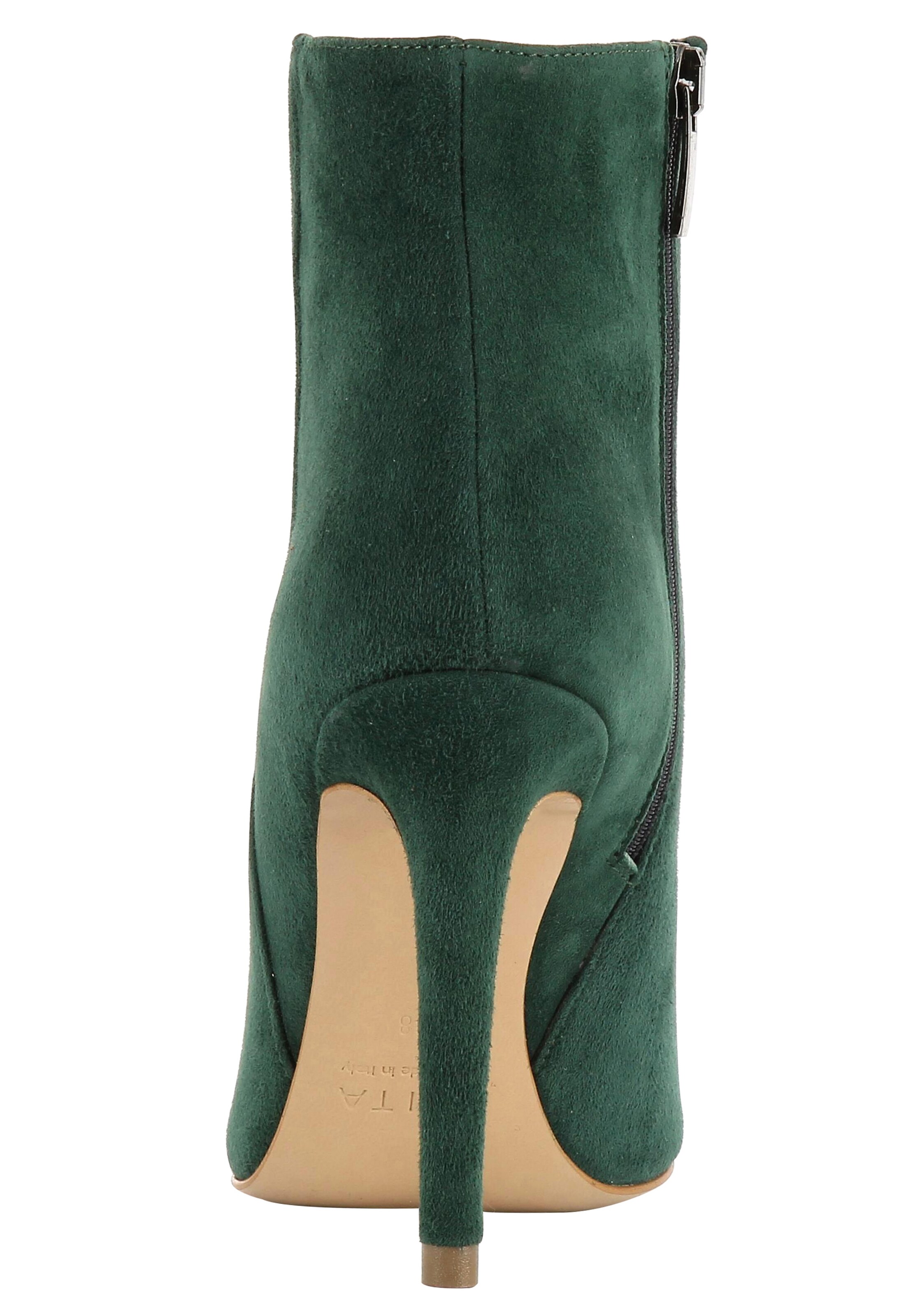 EVITA Ankle Boots in Green
