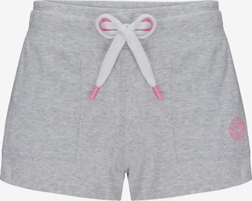 BIDI BADU Regular Workout Pants 'Cam Basic' in Grey: front