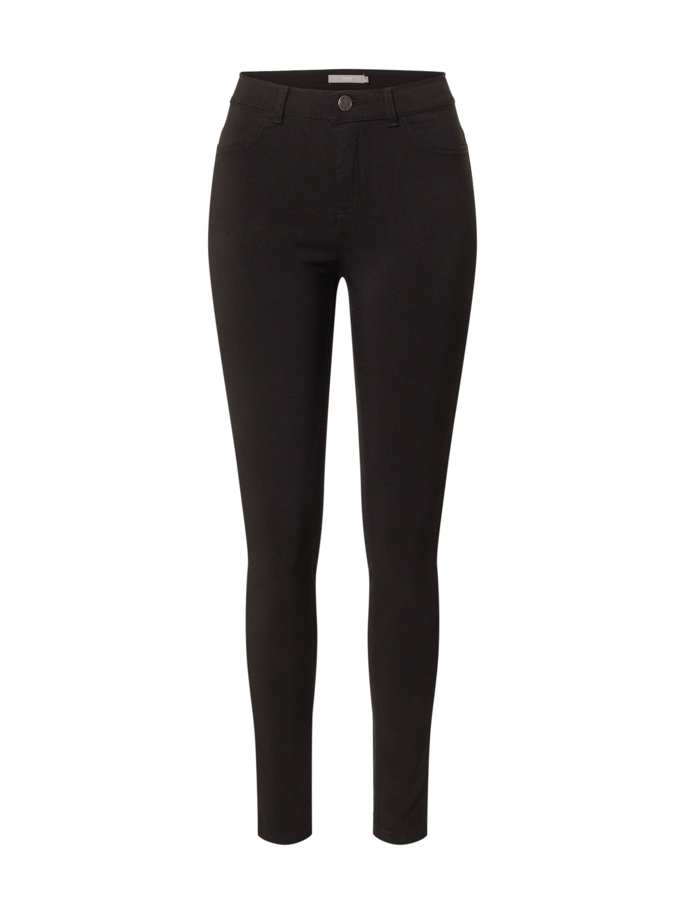 b.young Slimfit Hose 'Elva Dixi' in Schwarz: Vorderseite