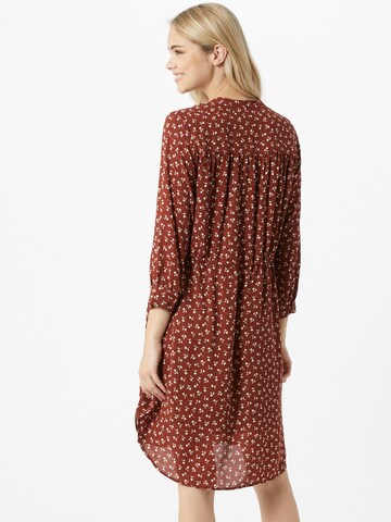 SELECTED FEMME Shirt dress 'DAMINA' in Brown