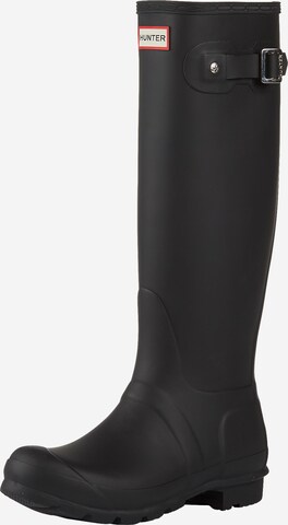 Bottes en caoutchouc 'Womens Original Tall' HUNTER en noir : devant