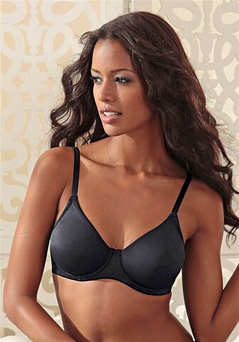 T-shirt Reggiseno di LASCANA in nero: frontale