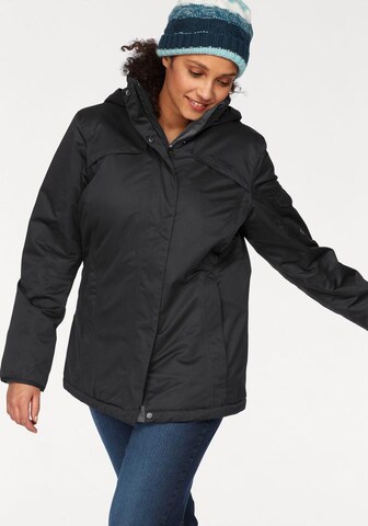 Maier Sports Athletic Jacket 'TAMI' in Black: front