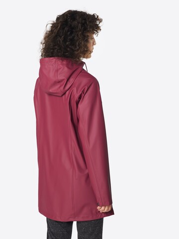 ILSE JACOBSEN Raincoat in Red: back