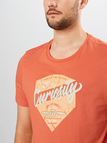 Coupe regular T-Shirt CAMEL ACTIVE en orange