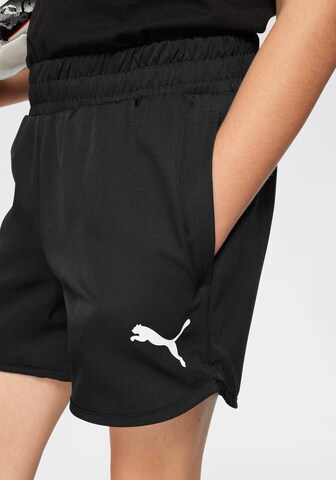 PUMA Regular Sportbroek in Zwart