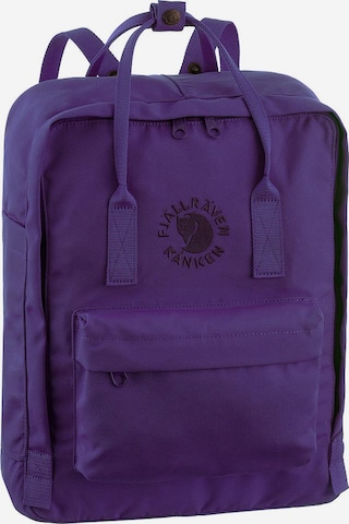Fjällräven Backpack 'Re-Kanken' in Purple: front