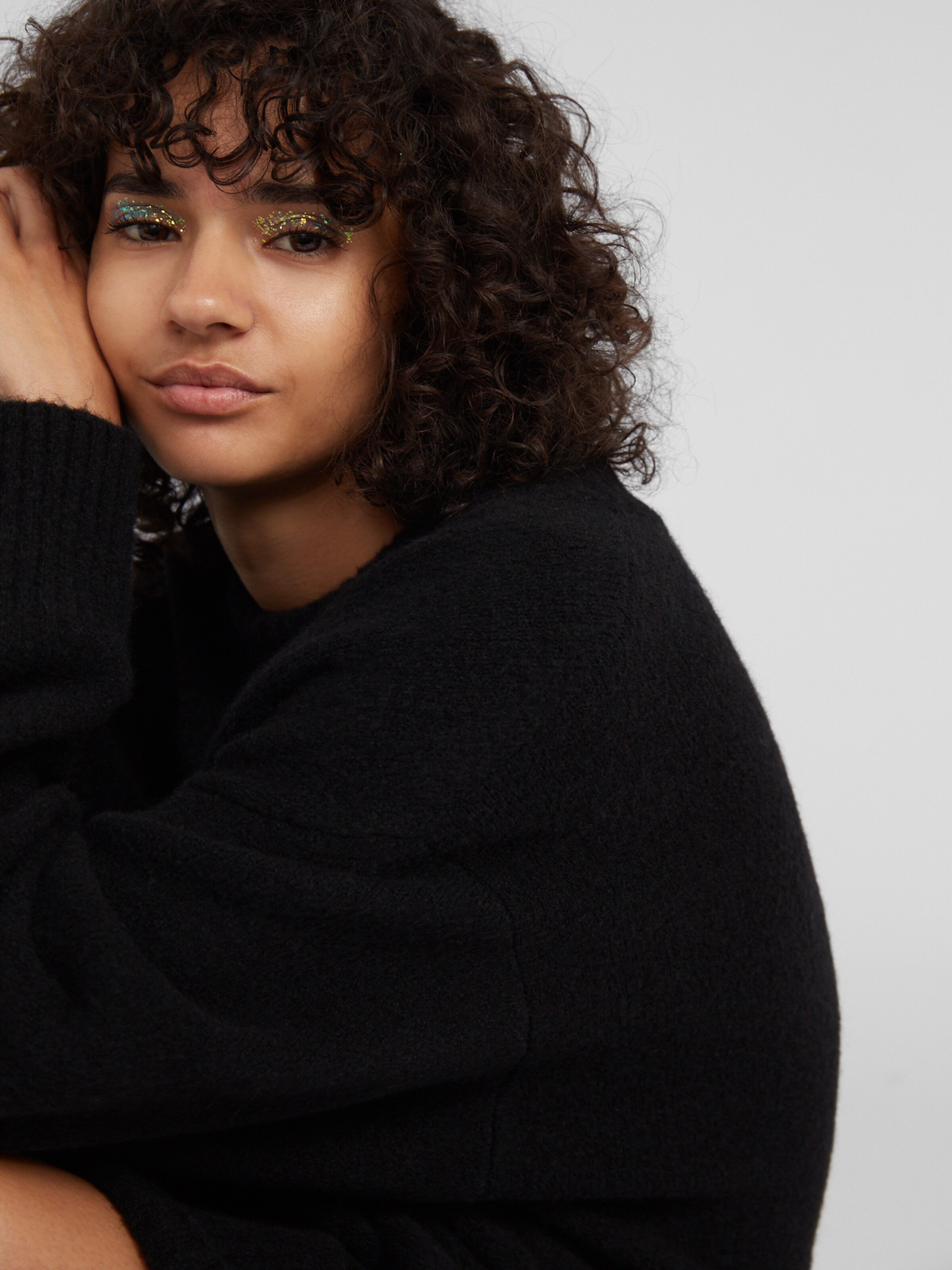 EDITED Oversized sweater 'Luca' in Black