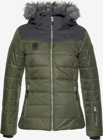 ICEPEAK Outdoor Jacket 'Pridie' in Green: front