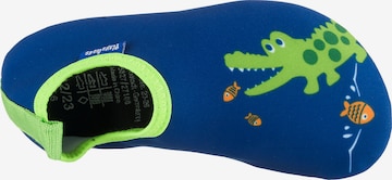 PLAYSHOES Open schoenen 'Krokodil' in Blauw