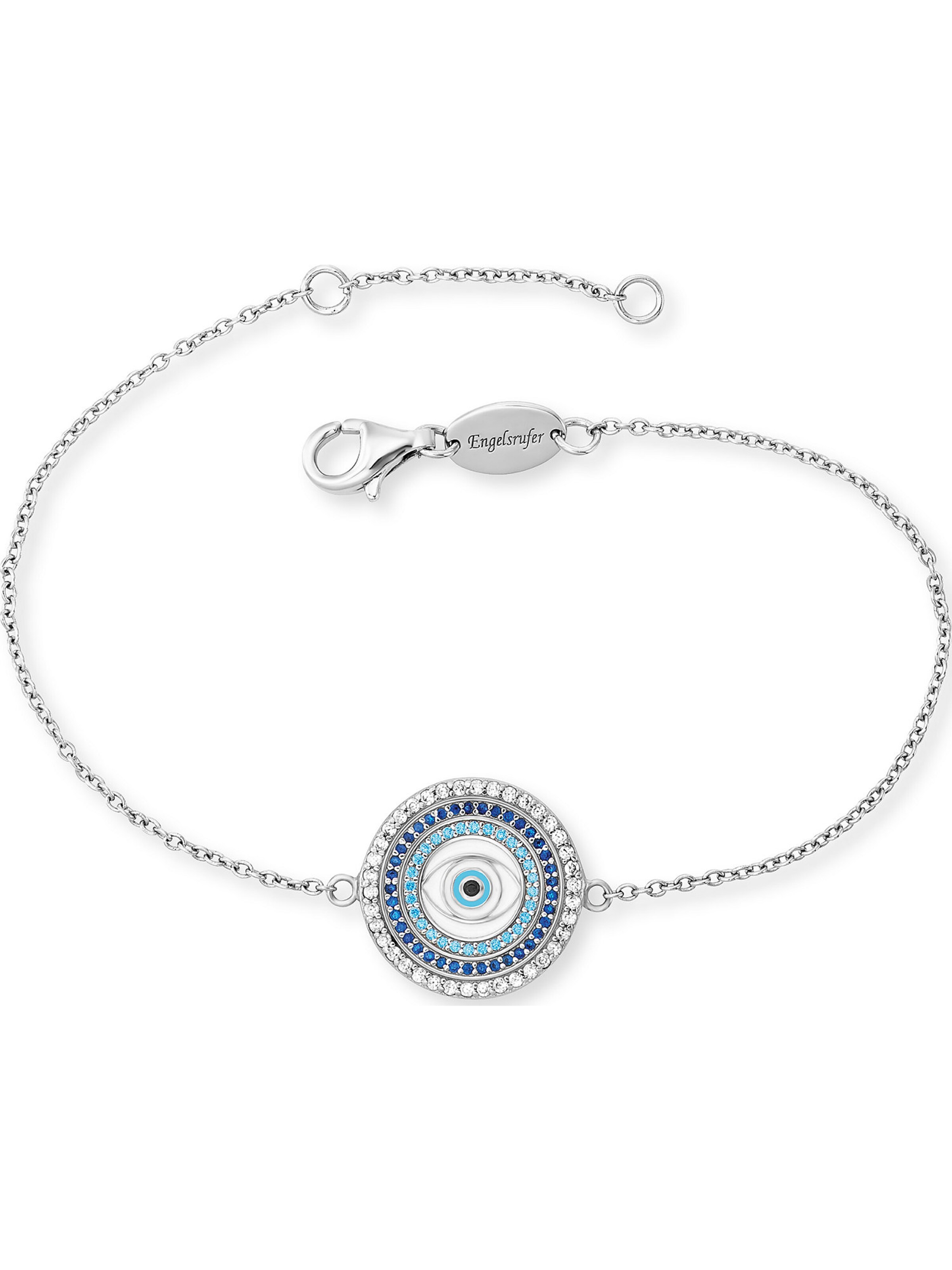 Engelsrufer Armband 'Lucky Eye' in Silber: Vorderseite