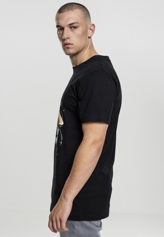 Mister Tee Shirt 'Bob Marley' in Zwart