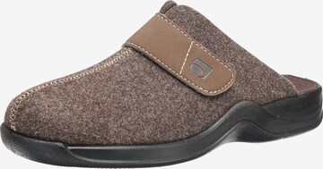 ROHDE Slippers 'Vaasa-H' in Brown: front