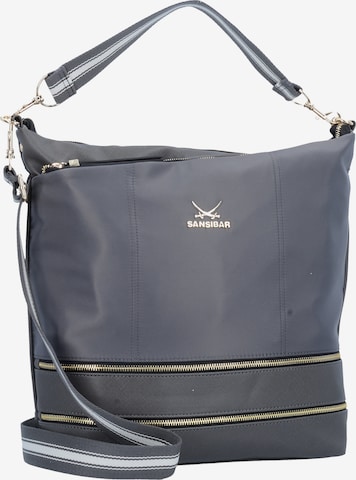 SANSIBAR Crossbody Bag in Grey