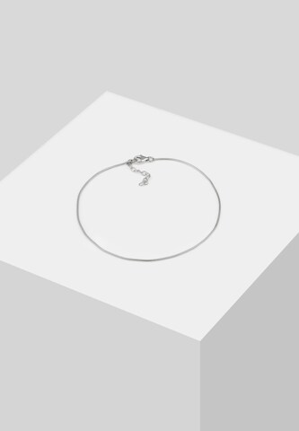 ELLI Fußschmuck Basic Kette in Silber