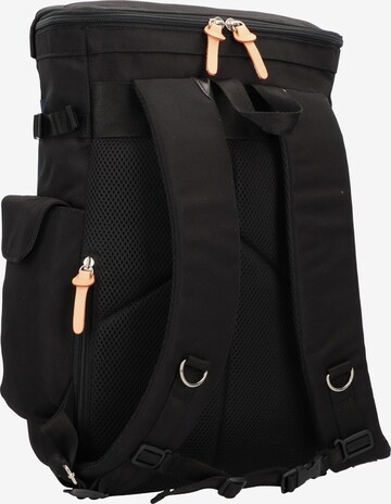 Harvest Label Backpack 'Washiba' in Black