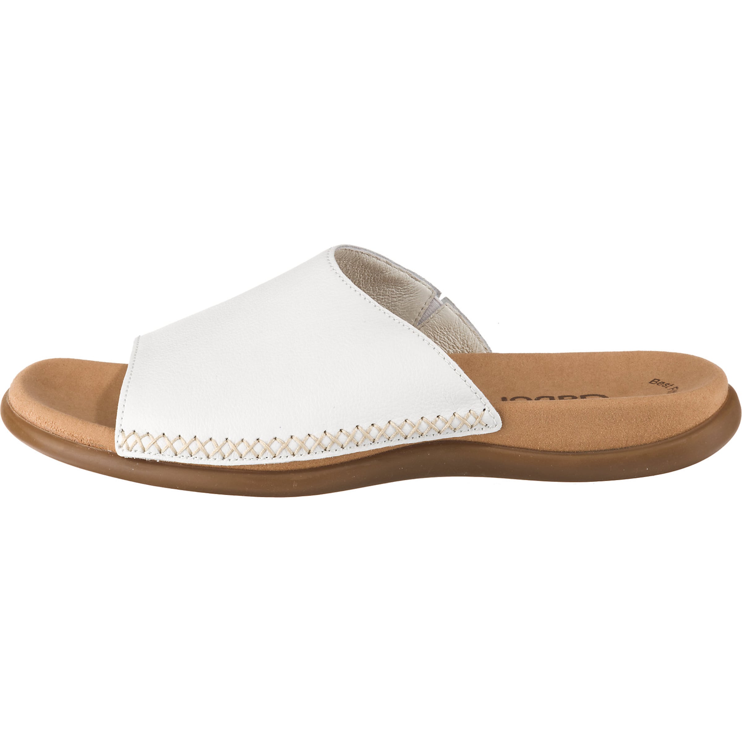 GABOR Šľapky - Biela