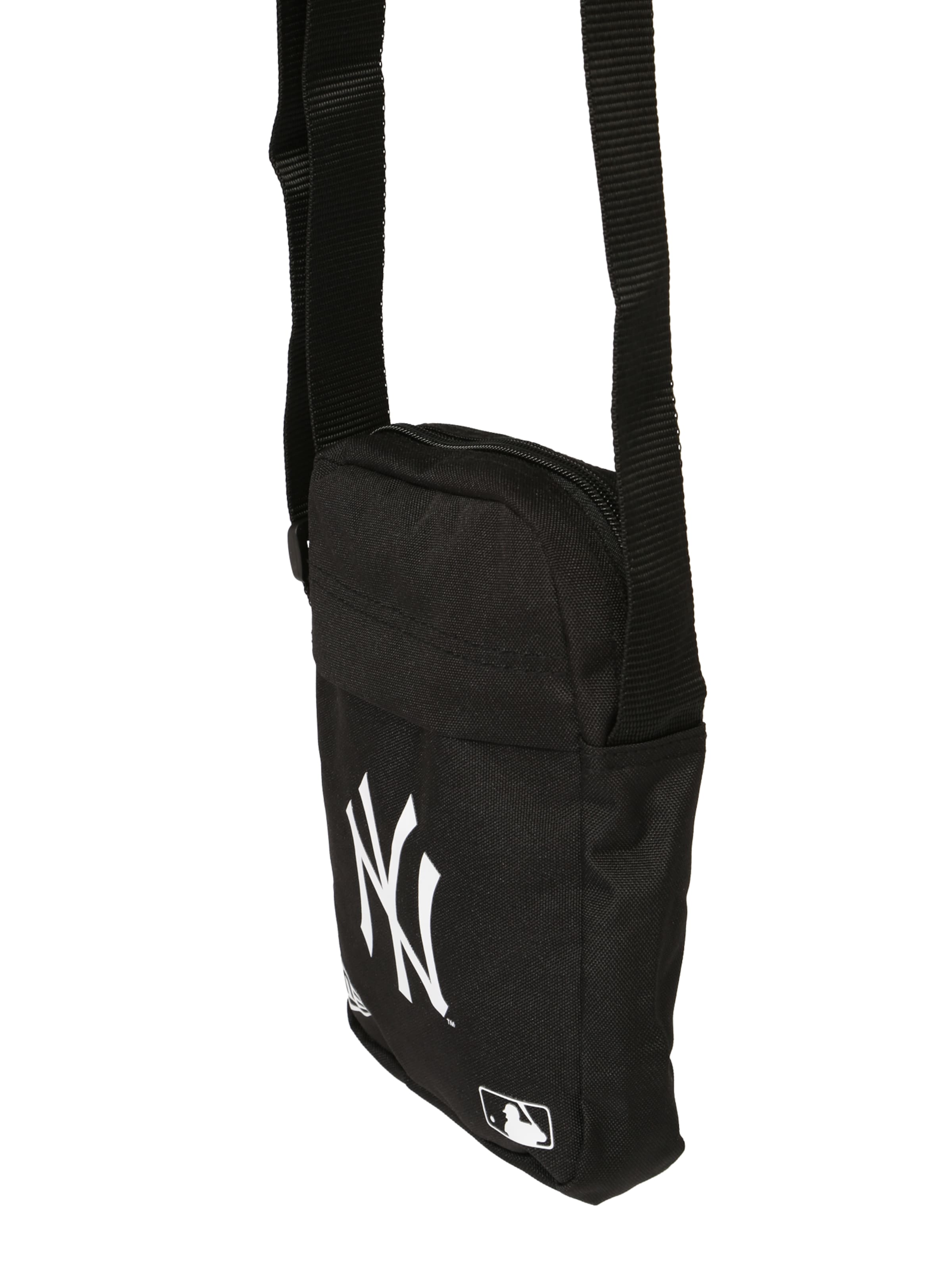 NEW ERA Olkalaukku 'MLB SIDE BAG' värissä musta: sivusta