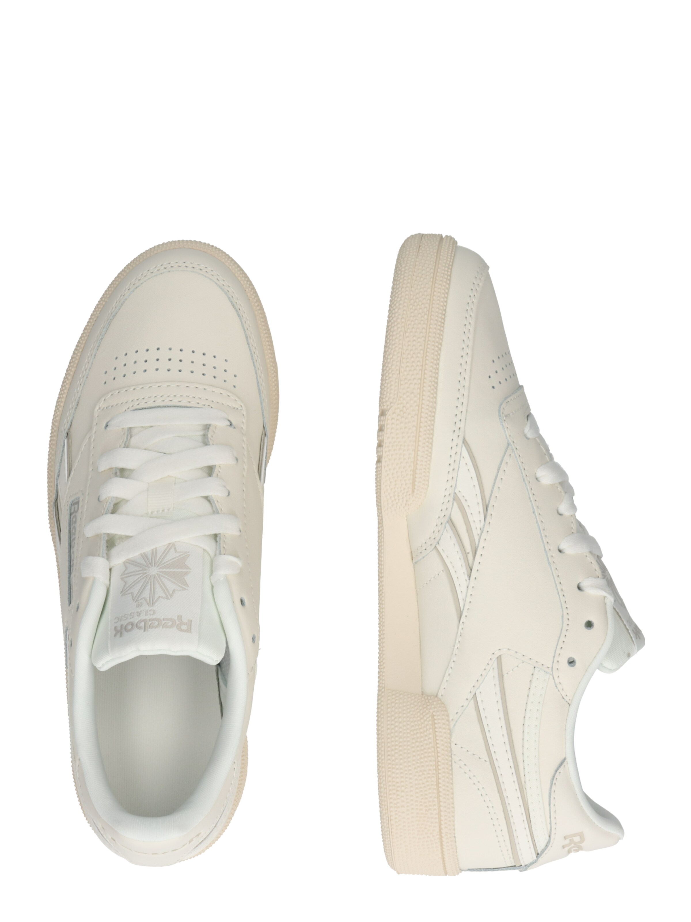 polo reebok classic femme beige