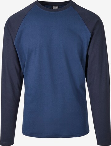 T-Shirt Urban Classics en bleu : devant