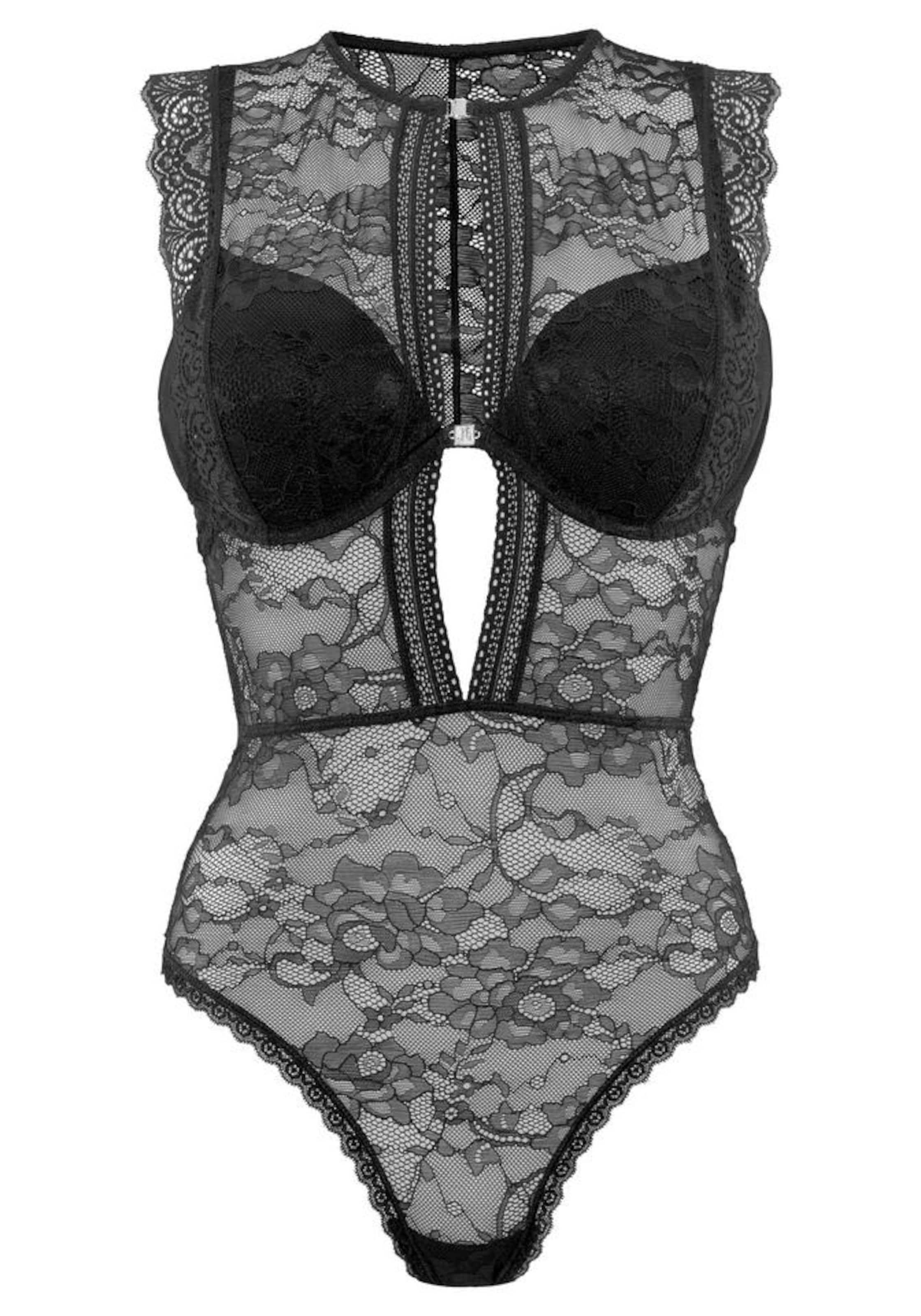 Body de la JETTE pe negru: față