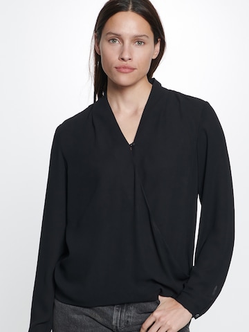 SEIDENSTICKER Blouse 'Schwarze Rose' in Black