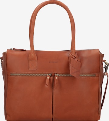 Burkely Shoulder Bag 'Vintagie Valerie' in Brown: front
