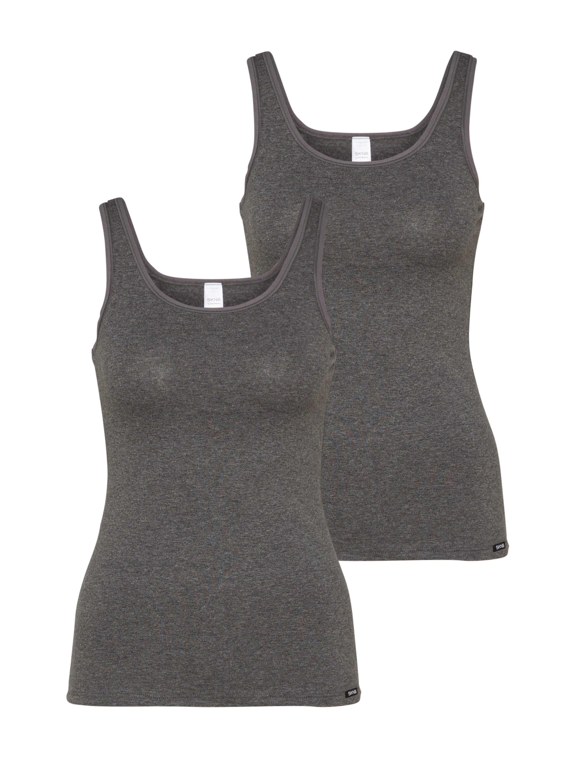 Skiny Unterhemd 'Advantage' in Grau: Vorderseite