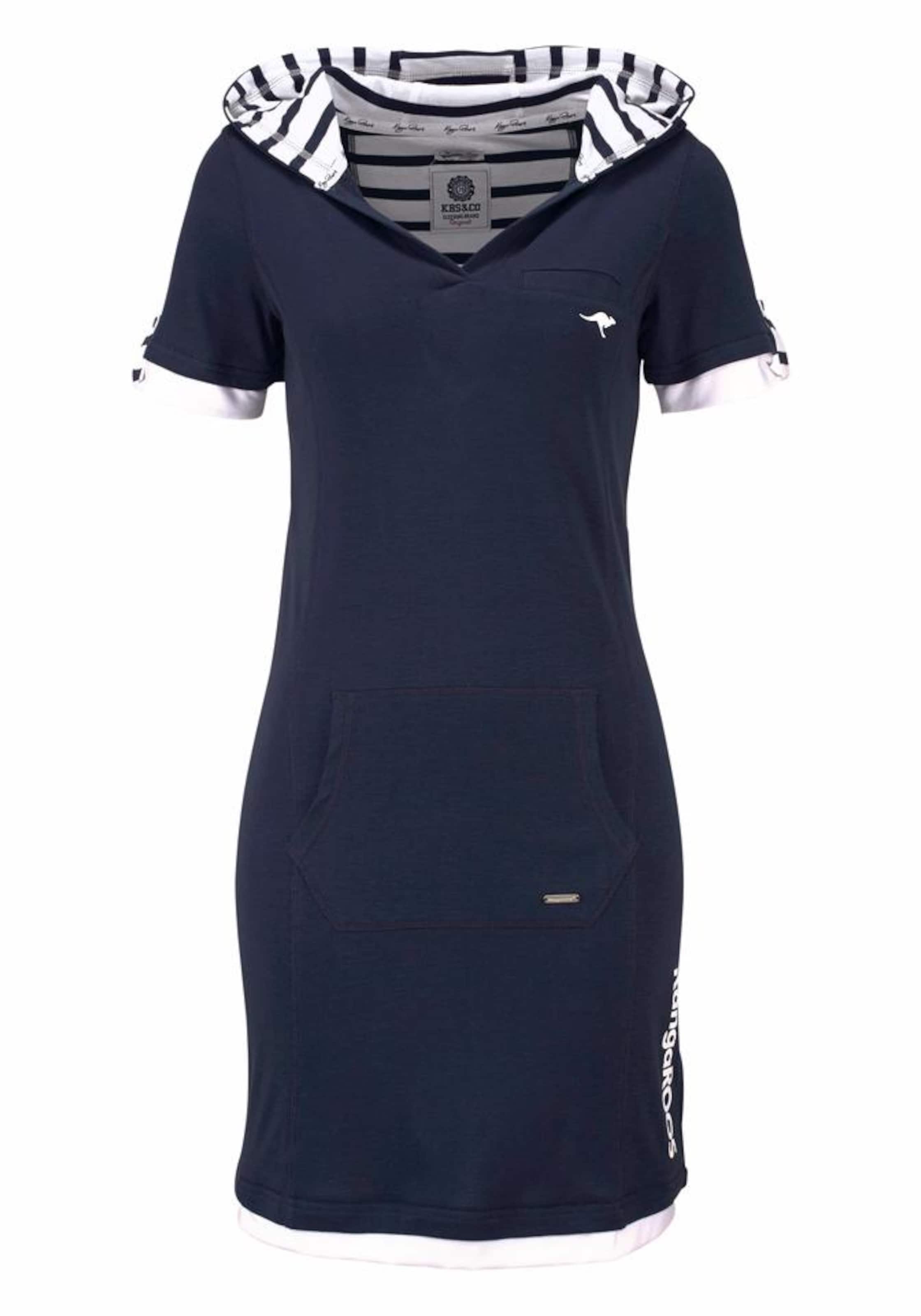KangaROOS Sweatkleid in Blau: Vorderseite