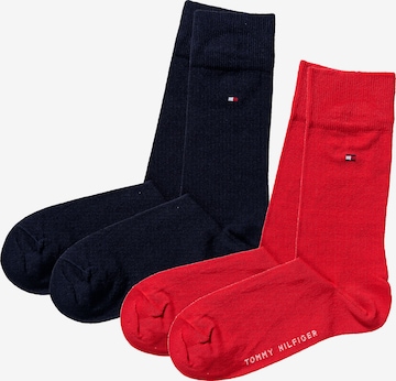 Chaussettes TOMMY HILFIGER en bleu : devant