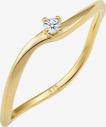 Elli DIAMONDS Ring in Gold: front