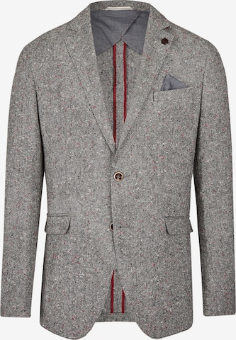 HECHTER PARIS Regular fit Business Blazer in Grey: front