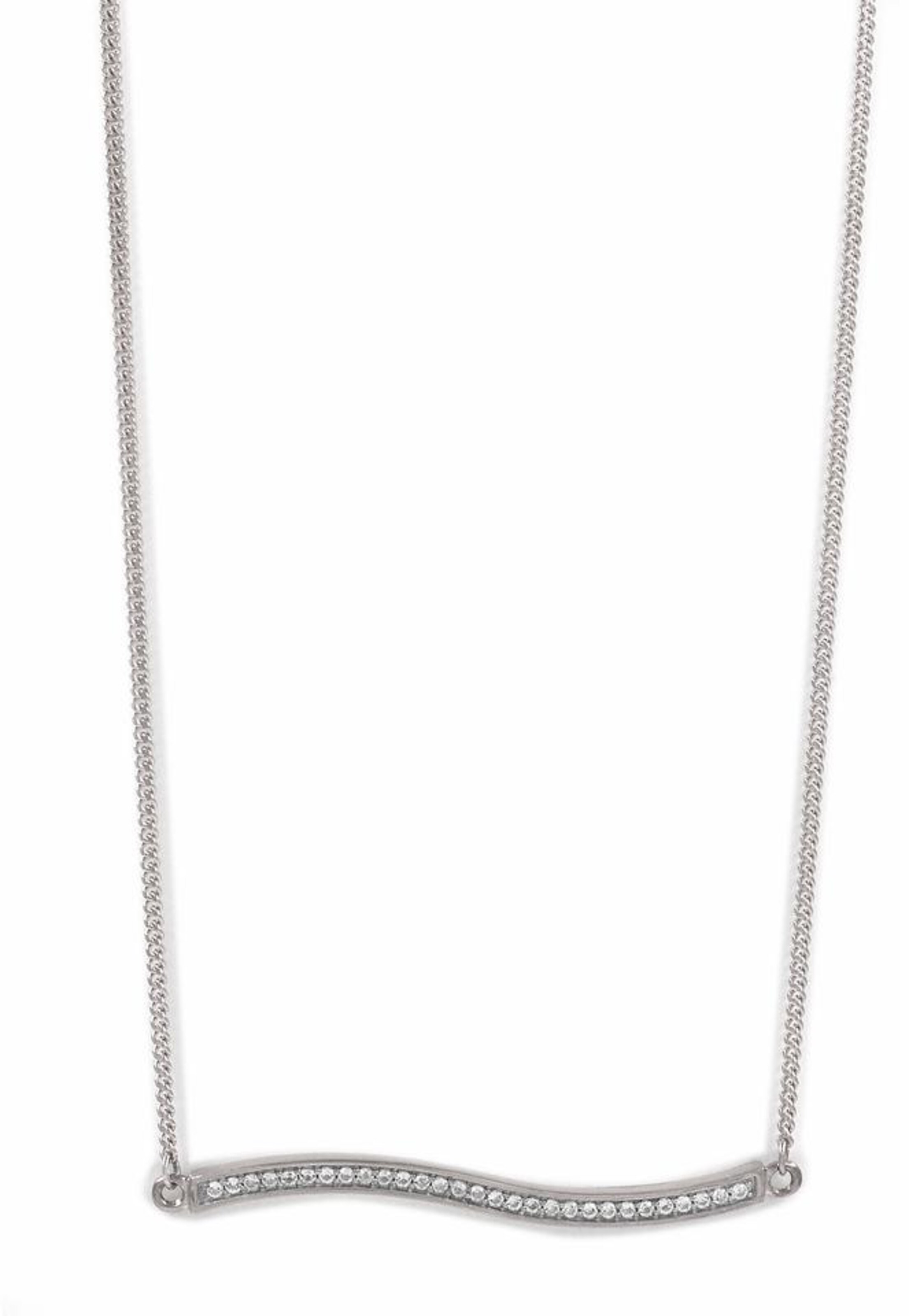 Chaîne caï en argent : devant