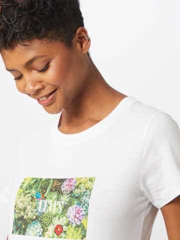 LEVI'S ® Тениска 'Graphic Surf Tee' в бяло