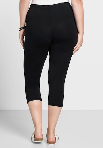 SHEEGO Skinny Leggings in Schwarz