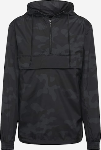 Urban ClassicsPrijelazna jakna - siva boja: prednji dio