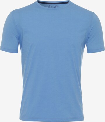 PURE Slim fit Shirt in Blauw: voorkant