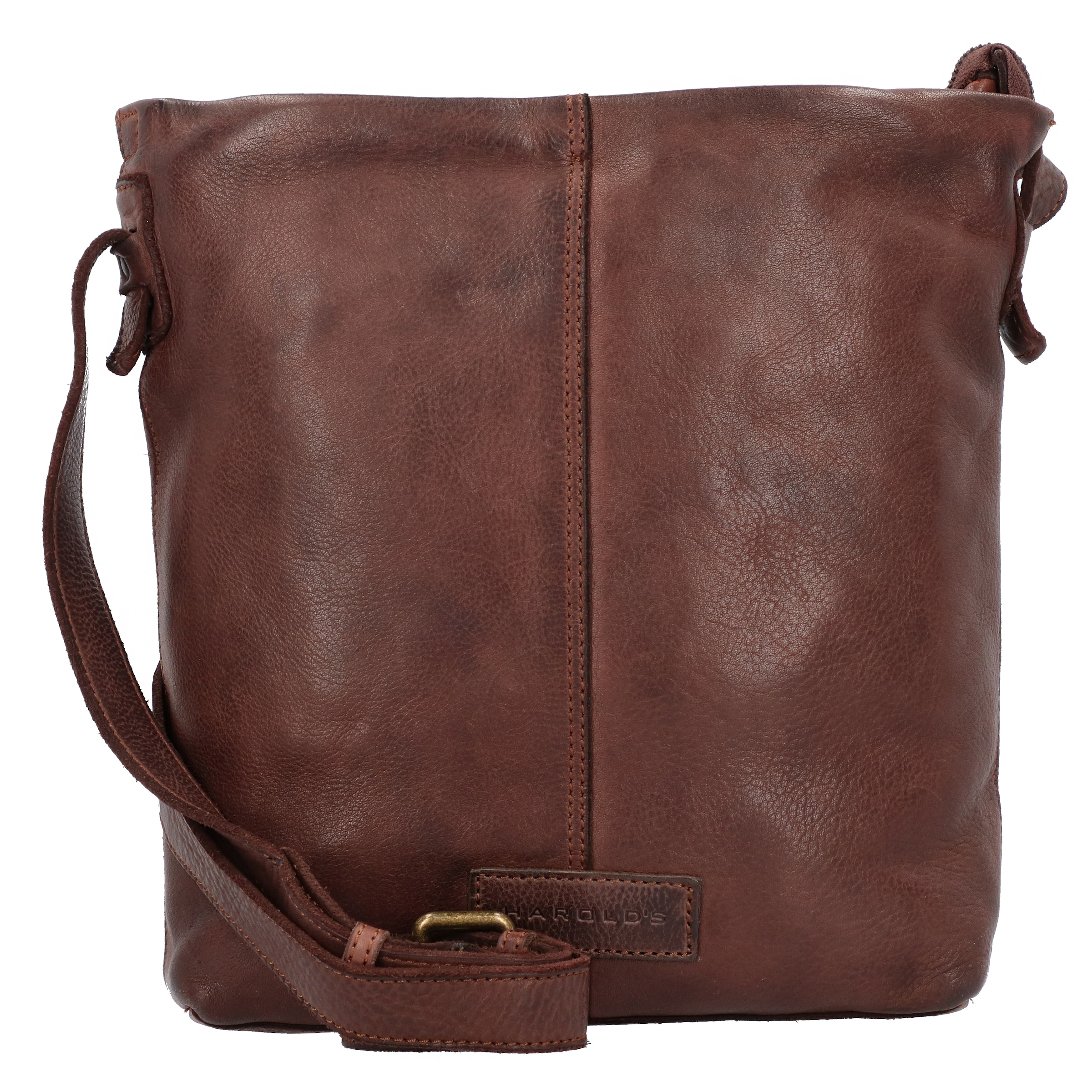 Harold's Umhängetasche 'Submarine' in Braun: Vorderseite