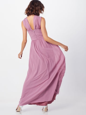 Chi Chi London Evening Dress 'ELINA' in Pink: back