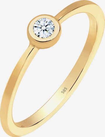 Elli DIAMONDS Ring in Gold: front