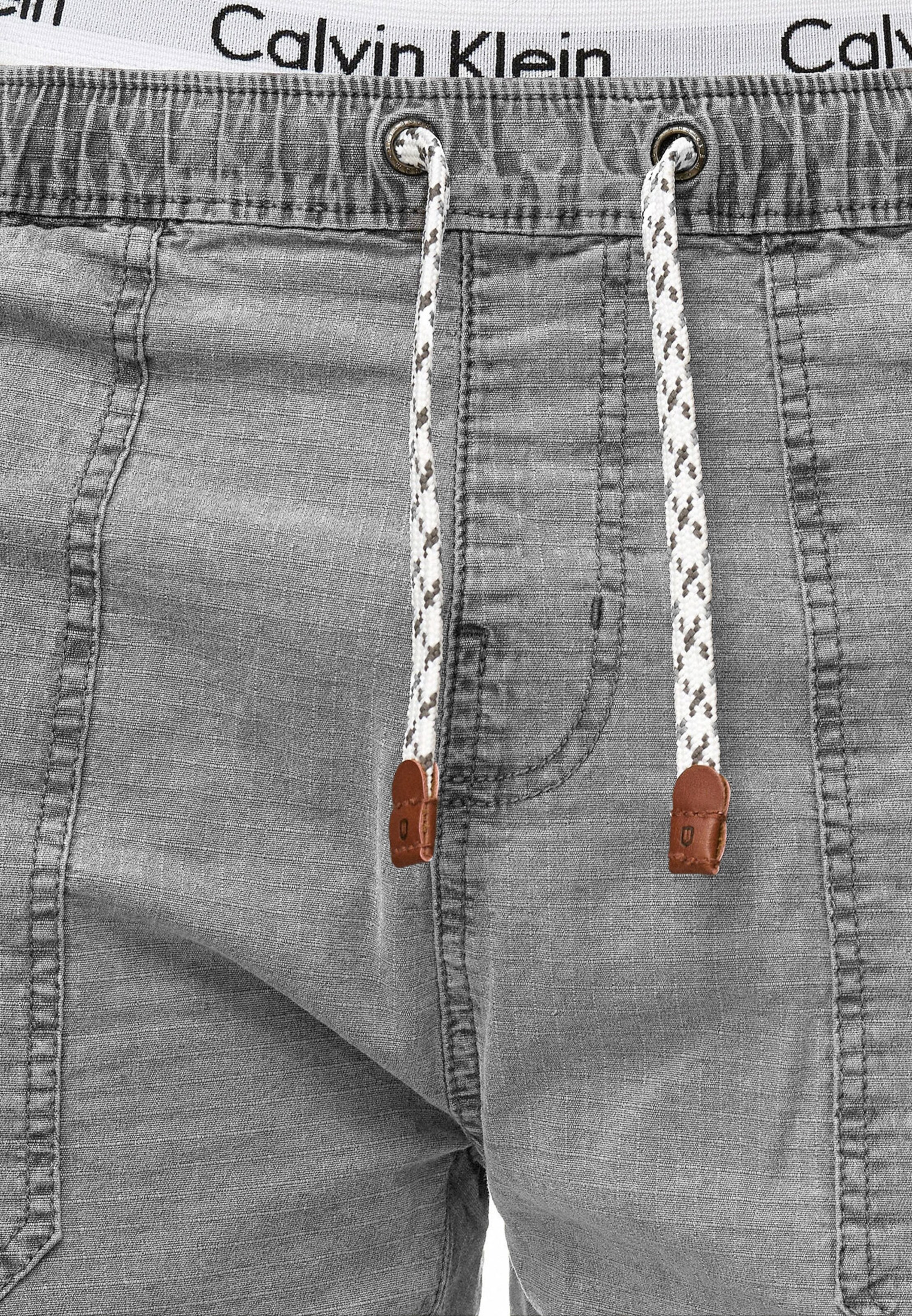 INDICODE JEANS Regular Broek 'Stoufville' in Grijs