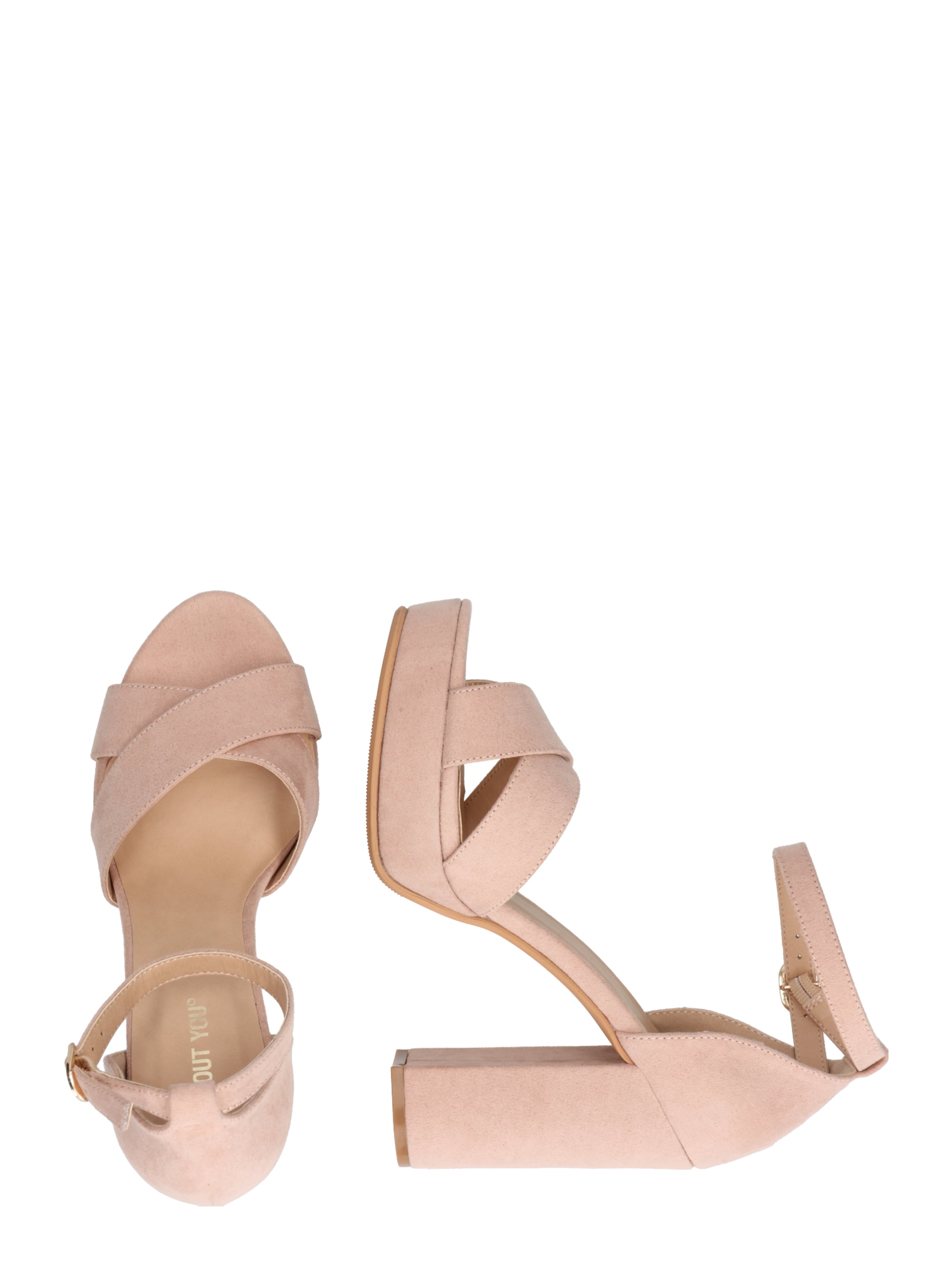 Escarpins 'Carina' ABOUT YOU en rose : sur le côté