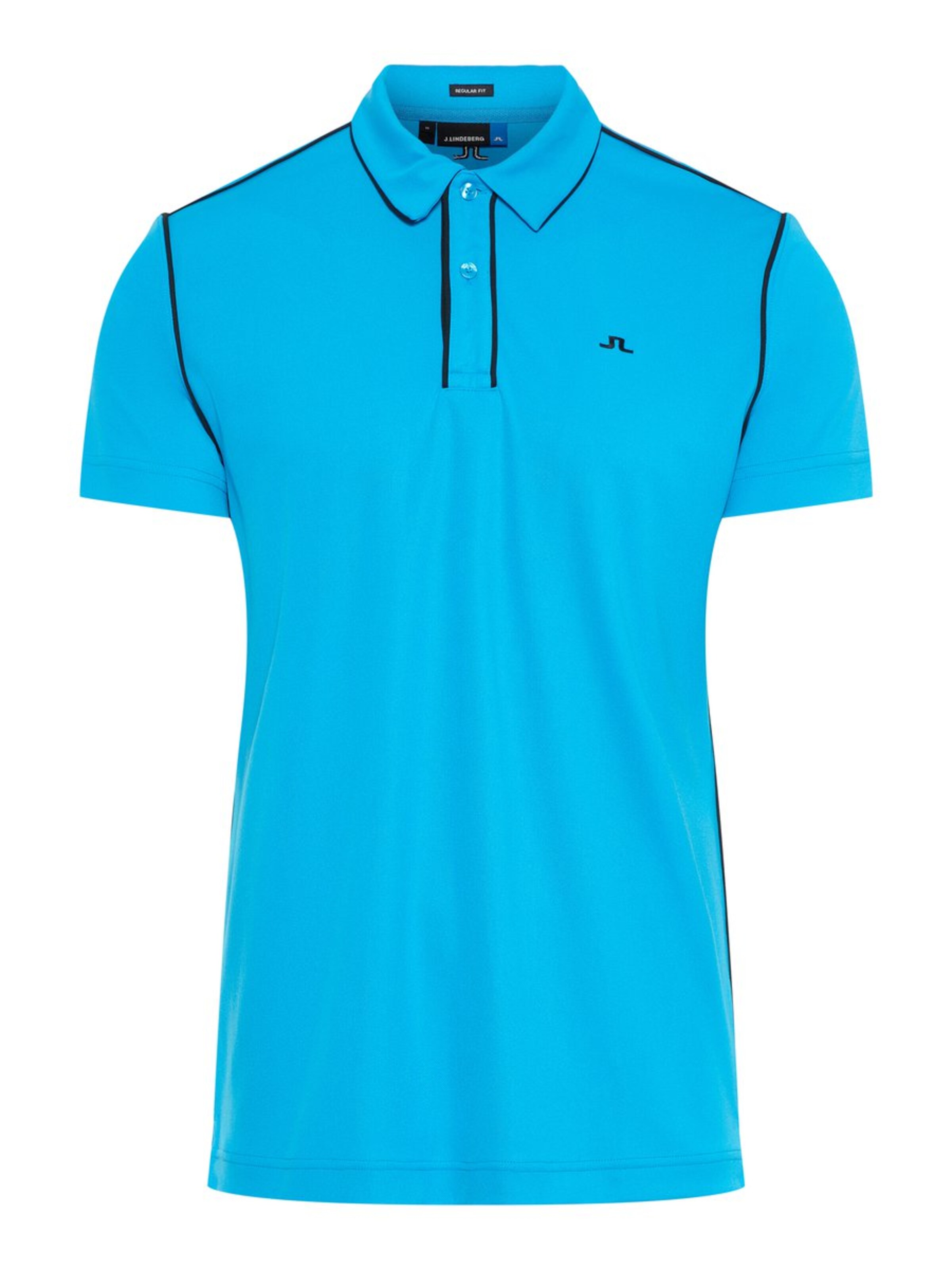 J.Lindeberg - Functioneel shirt 'Tomi' in de kleur Neonblauw