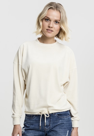 Urban Classics Sweatshirt i beige: framsida