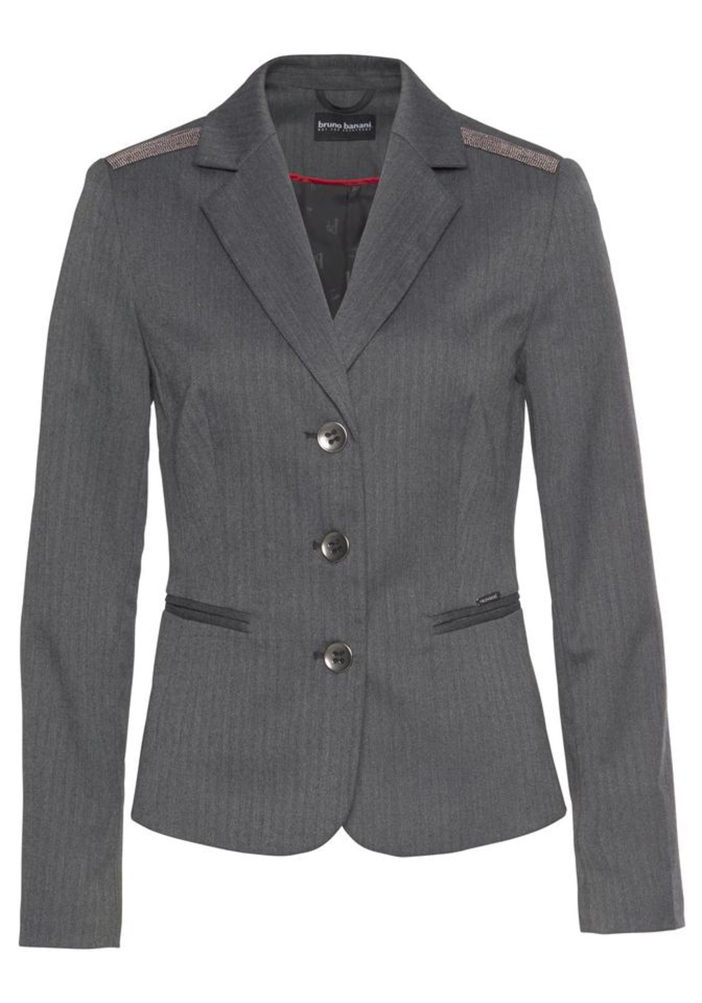 BRUNO BANANI - Blazer in dunkelgrau