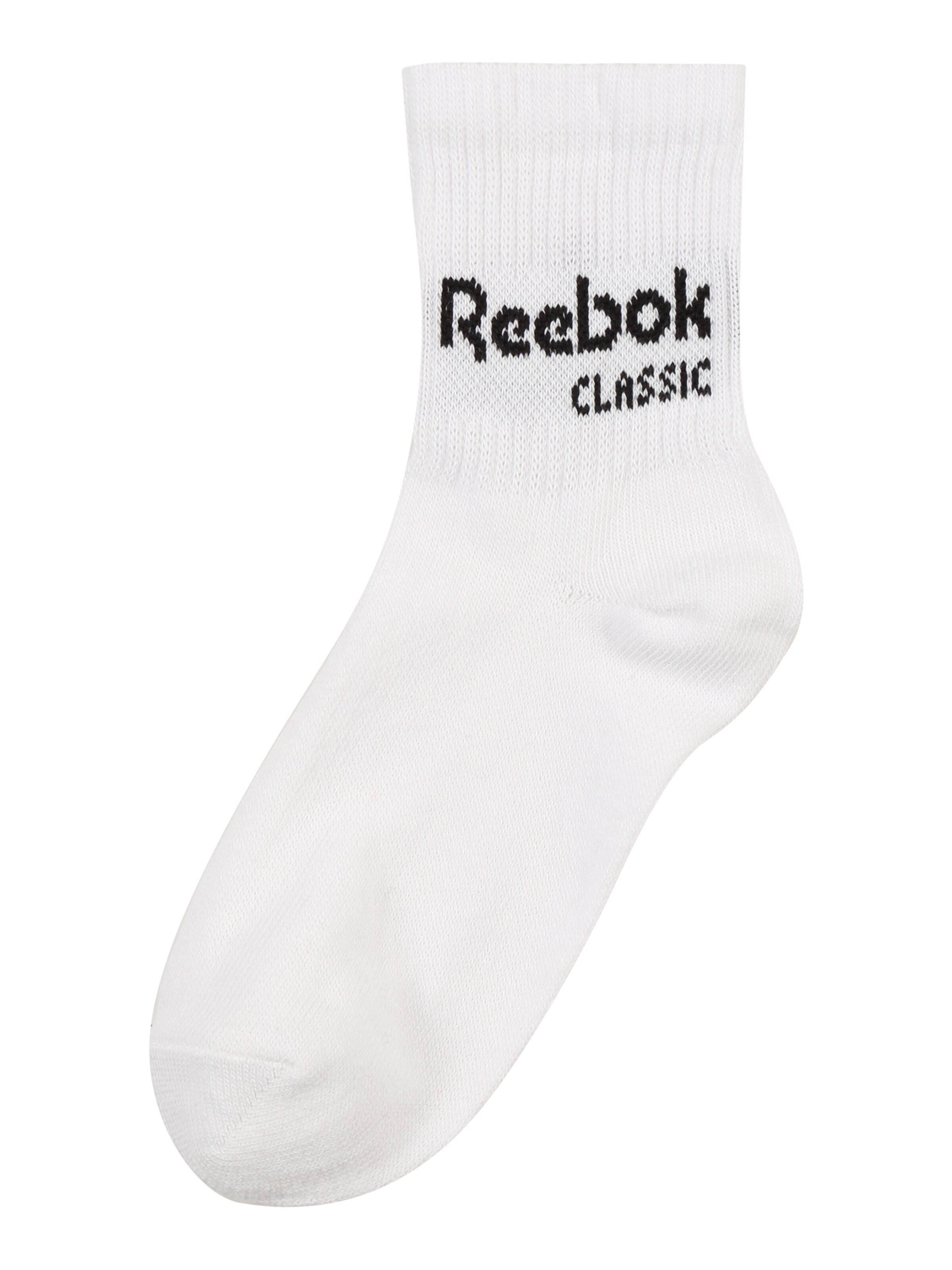 Reebok Classic Socken in schwarz / weiß | ABOUT YOU